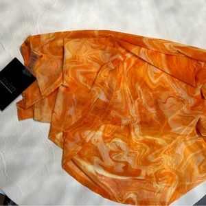 naked swim wardrobe creamsicle mesh wrap